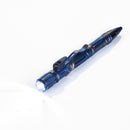 T05 7-in-1 Outdoor EDC Multi-functional Self Defensive Tactical Ballpoint Pen With Emergency LED Light Whistle Glass Breaker for Outdoor Survival