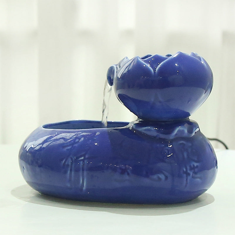 Ceramic Automatic Pet Drinking Water Fountain Dispenser Electric Cat Dog Bowl Waterer