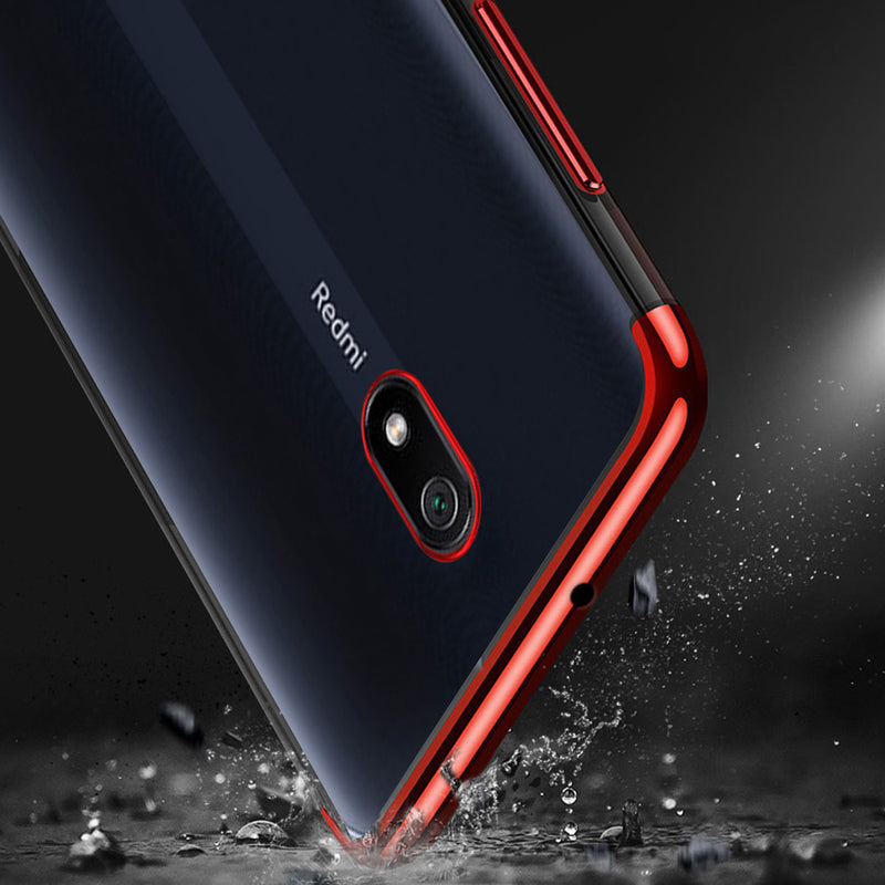 Bakeey Xiaomi Redmi 8A Plating Shockproof Transparent Soft TPU Protective Case for Xiaomi Redmi 8A