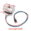 NEMA 17 42 Hybrid Stepper Motor 5mm Round Shaft Two Phase Four Line Stepper Motor
