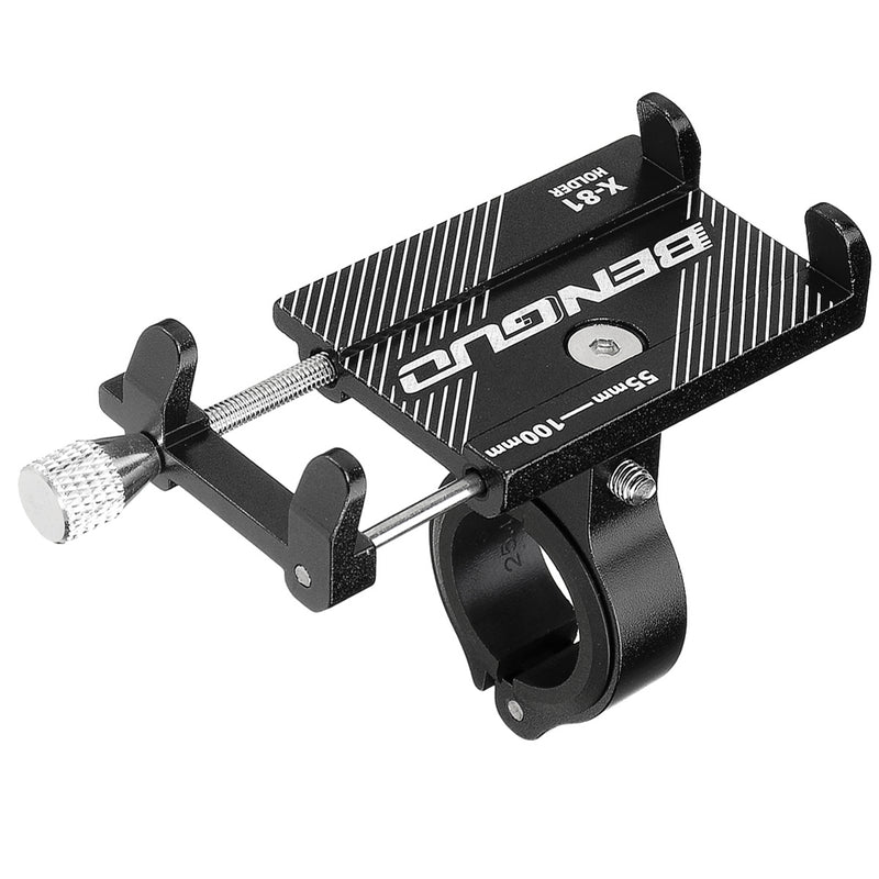 Aluminum Alloy Motorcycle Bike Bicycle MTB Handlebar Phone GPS Holder Stem Mount