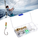 Fishing Lure Fishing Sinkers Hunting Swivel Ring Connector With Hook For Outdoor Hunting Fishing