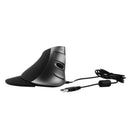 DELUX/Colorful M618 Wired Vertical Holding Healthy Anti-mouse Hand Mouse For Macbook PC Laptop