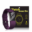 3Pcs Anti Scratch Frosted Screen Protector Film Shield Guard For Fitbit Charge 2
