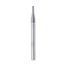Drillpro 10pcs 2.5mm HRC55 TiAlN 2 Flutes End Mill Cutter Tungsten Carbide Milling Cutter CNC Tool