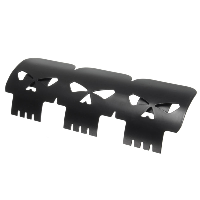 7 1/4inch Universal Exhaust Muffler Pipe Heat Shield Cover Skull Style