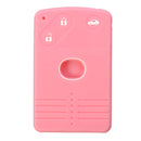 Car Key Case Cover Silicone 3 Buttons Smart Card Key Case Cover FOB For Mazda