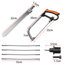 9 In 1 Magic Handsaw Set DIY Hand Bow Saws Wood Stone Metal Working Cutting Tools