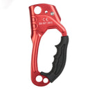 XINDA Aluminum Left Hand Grasp Safety Rock Climbing Ascender Device Rappelling Belay