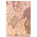 Map Design Folio PU Leather Case Cover For Samsung Tab S T800