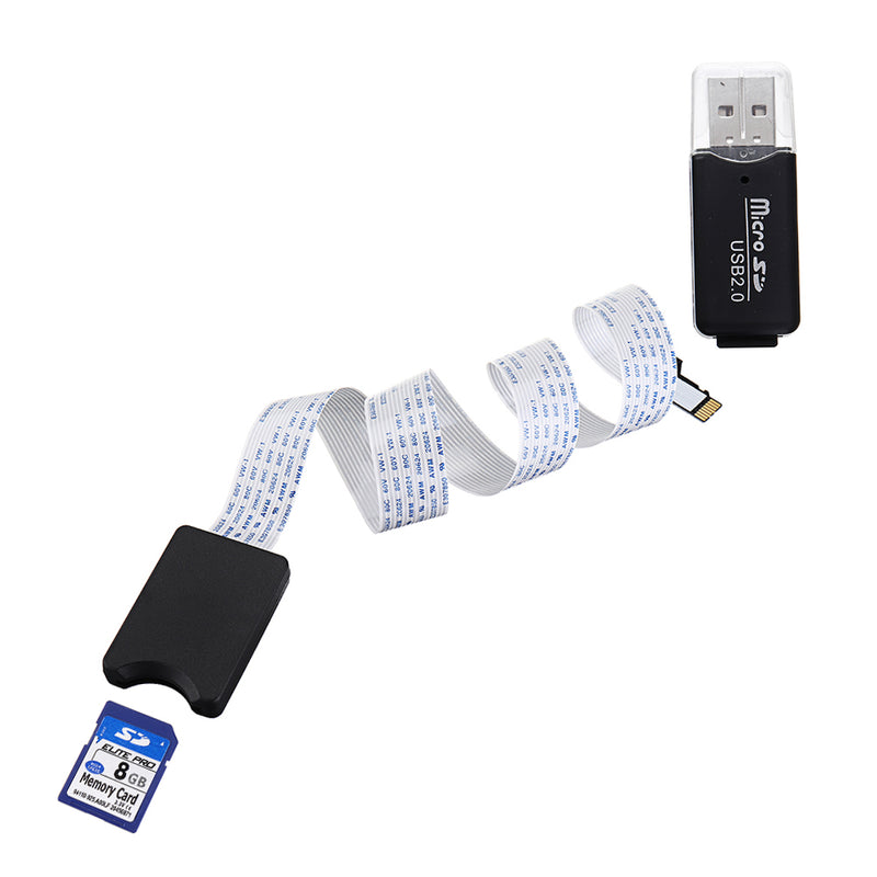 TF-to-SD / Micro SD-to-SD Card Adapter Converter Kit 48cm Long For 3D Printer