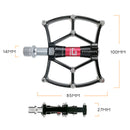 Shanmashi Aluminum Alloy Bicycle Pedal Mountain Bike Pedals Road Cycling 3
