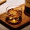 New Whiskey Glass Small Glass Japanese Style Mountain Wooden Bottom Wine Gl R7H9
