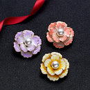 Drop Oil Flower Lady Brooch Fashion High-End Dress Accessories Brooch CreatiG9I2