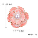 Drop Oil Flower Lady Brooch Fashion High-End Dress Accessories Brooch CreatiG9I2