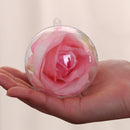 1Pc Wedding Christmas Tress Hanging Decorations Ball Transparent Open PlastiZ6D7