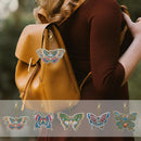 5Pcs Diy Special Shaped Full Butterfly Diamond Painting Keychain Kits Women