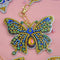 5Pcs Diy Special Shaped Full Butterfly Diamond Painting Keychain Kits Women