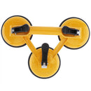 Aluminum Alloy Triple Claw Vacuum Sucker With Rubber Suction Pad And Abs Ha