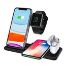Bakeey 15W 4 in 1 Qi Wireless Charger Fast Charging Dock Stand with 27W Powers Adapter/USB Cable For Galaxy 10 for iPhone 11