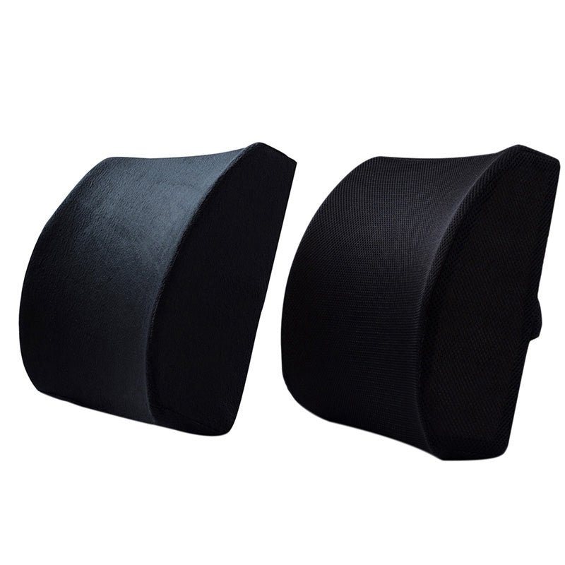 Memory Foam Seat Chair Lumbar Back Support Cushion Pillow For Office Home C A4S9