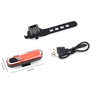 Bicycle Taillights Usb Charging Warning Light Highlighting Bead Taillights