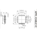 Tqfp48 Qfp48 To Dip48 0.5Mm Pitch Lqfp48 To Dip48 Programming Adapter Mcu T