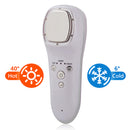 Ultrasonic Cryotherapy Hot Cold Hammer Face Lifting LED Light Photon Massager Beauty Machine