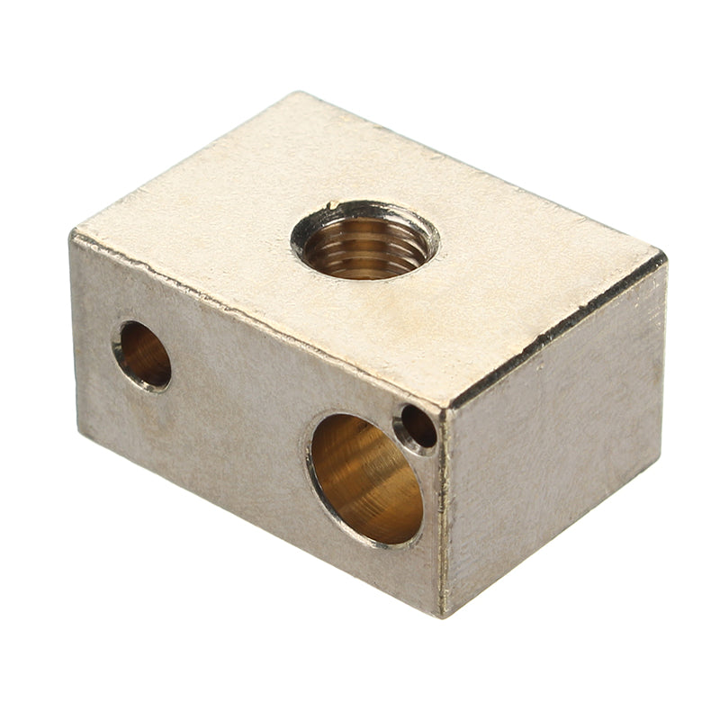 Hot End Heating Block for 3D Printer High Temperature Copper Material