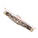 Fashion Animal Leopard-Print Bracelet Wrap Bracelet For Alloy Tube Multilay F6V1