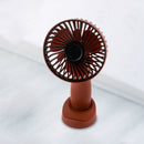Mini Portable Hanging Usb Charging Fan Rotating Handheld Desktop Cooling FanC9F5