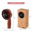 Mini Portable Hanging Usb Charging Fan Rotating Handheld Desktop Cooling FanC9F5