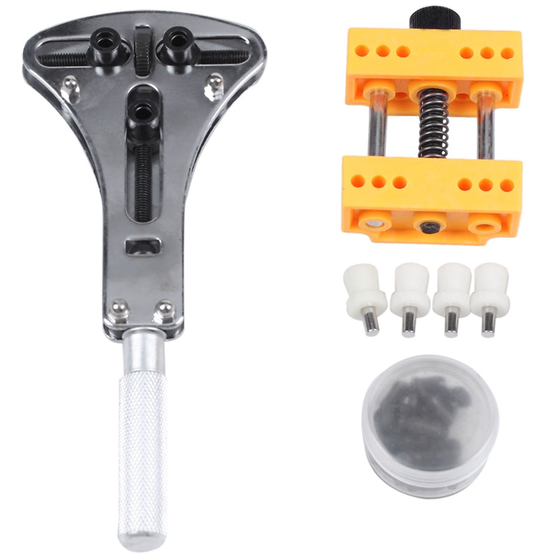 1 Set Three Jaw Watch Case Opener Holder Watchmaker Watch Repair Tool Kit S