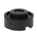 2 Pack Black Rubber Slotted Floor Jack Pad Frame Rail Adapter For Pinch Wel