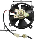 6 Inch Electric Cooling Fan Radiator For Quad Dirt Bike Buggy Atv Karting 1