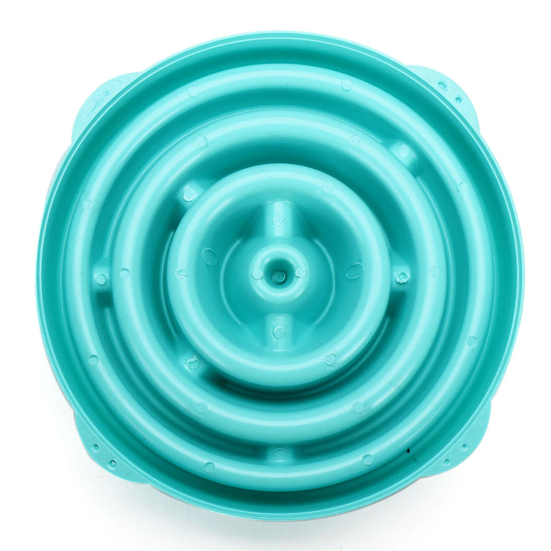 Dog Slow Food Bowl Down Eating Feeder Dish Pet Dog Cat Feeding Anti Slip Gulp