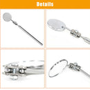 Universal Automotive Maintenance Inspection Mirror Folding Telescopic Refle