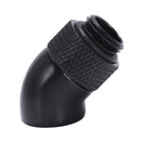 G1/4 Screw Thread 45 Degree Elbow Rotary Brass- Adapter Male To Female Conn S3L2