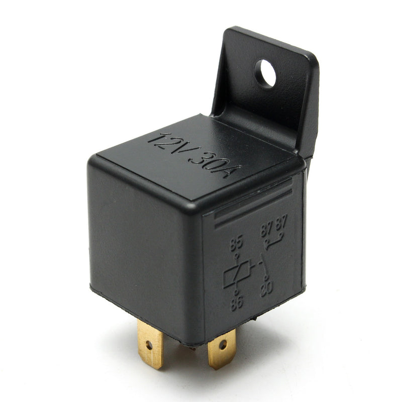 5pcs 12V 40A 5 Pin Relay Switch w/Socket Holder For Car Truck Van Motorcycle Boat