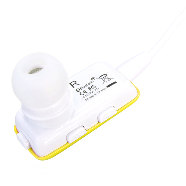 Sport Stereo Wireless bluetooth Hands Free Headset Mic Earphone For Running