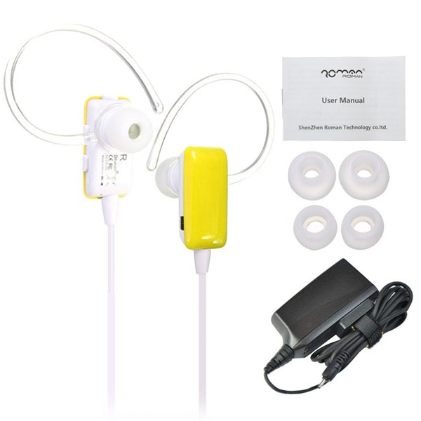 Sport Stereo Wireless bluetooth Hands Free Headset Mic Earphone For Running