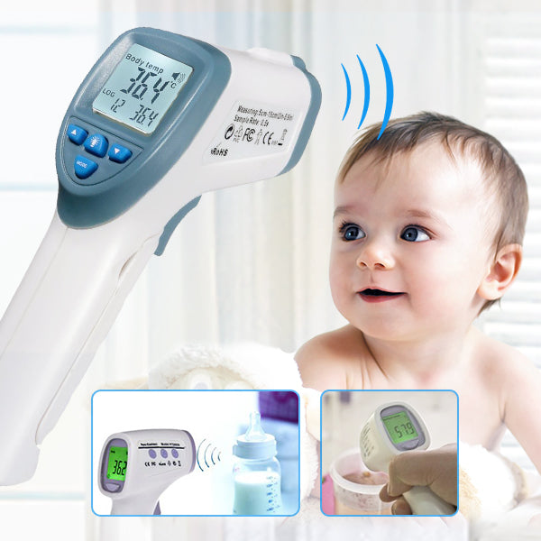 Infrared Baby Kid Digital LCD Thermometer Non contact Handheld Body Surface Temperature