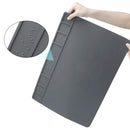 DANIU 49 x 35cm Big Size Magnets Heat Insulation Silicone Pad Soldering Repair Station Platform