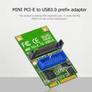 Mini Pci-E To Usb3.0 Adapter Card Mini Pcie To19-Pin 20Pin Usb 3.0 Expansio