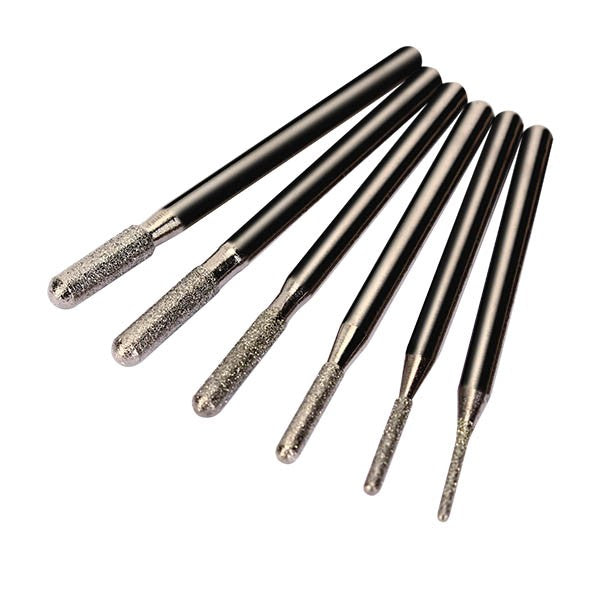 30pcs 3mm Diamond Grinding Wheel Grinding Rods Rotary Tool Set
