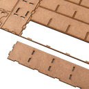 Wooden MDF Eid Ramadan Advent Calendar Stand Rack Decorations DIY House Drawer