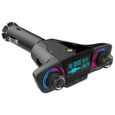 Bakeey BT06 3A Fast Charging Dual USB LED Display Bluetooth Wireless Rotating FM Transmitter MP3 Player Car Charger For iPhone X XS Huawei P30 Xiaomi Mi8 Mi9