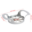 Fruit Slicer Vegetable And Fruit Round Divider Kitchen Utensils Gadget Silv