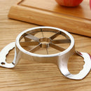 Fruit Slicer Vegetable And Fruit Round Divider Kitchen Utensils Gadget Silv