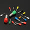 Excellway CT06 2120Pcs Wire Copper Crimp Insulated Cord Pin End Terminal 22 to 5 AWG